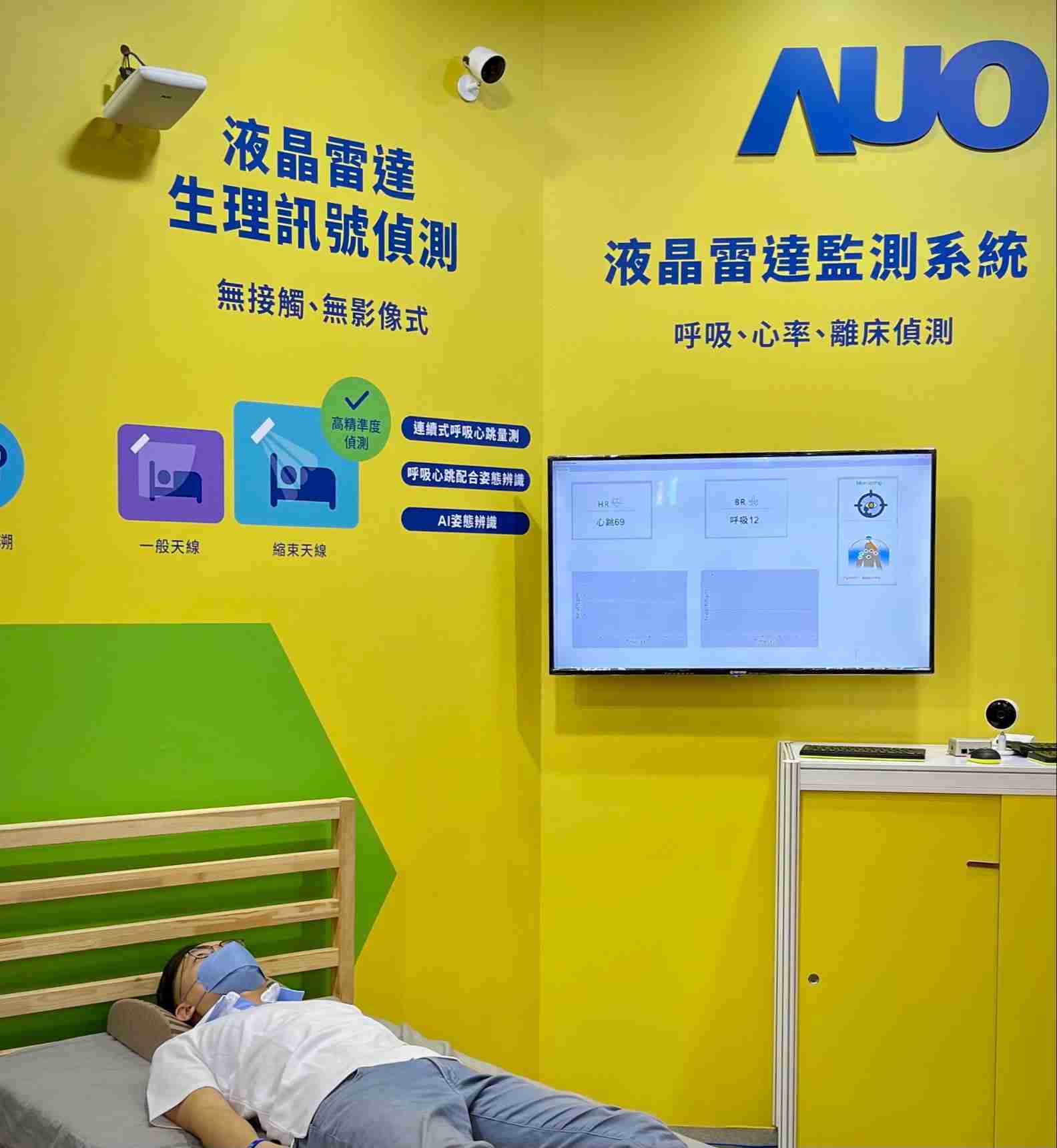 888.BY集团电子游戏颐康「无接触生理监测雷达」，，，免除传统线路与贴片束缚，，，精准侦测呼吸、、心跳等重要生理讯号